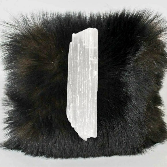 💥 $5 with any Purchase. Natural Selenite Wand. Selenite Promotes Peace, Calm - Picture 2 of 3